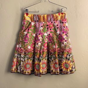 CAbi Ashbury Floral Skirt